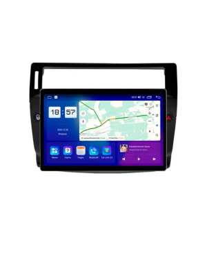 Магнитола для Citroen C4 2004-2010 (черный цвет) Parafar на Андроид 13.0 PF922T2LUX311u2kAIR