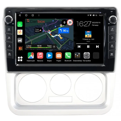 Штатная магнитола Geely CK 2008-2016 Canbox M-Line 7821-9-1237 на Android 10 (4G-SIM, 2/32, DSP, IPS) С крутилками