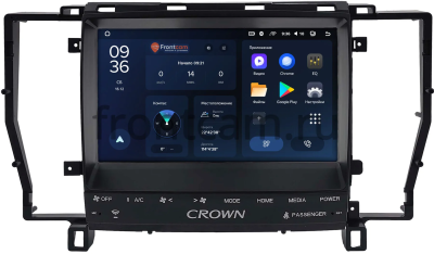 Штатное головное устройство Teyes CC3L WIFI 2/32 9 дюймов RM-9-2115 для Toyota Crown (S180) 1999-2008 (для авто с Navi и 6CD, Тип 2) на Android 8.1 (DSP, IPS, AHD)