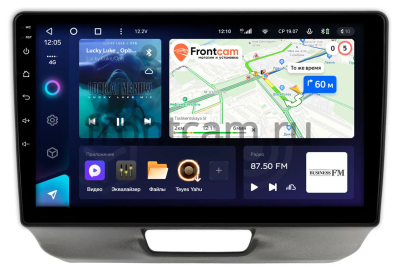Штатное головное устройство Teyes CC3L 4/64 9 дюймов RM-9-2043 для Honda N-BOX 2011-2017 на Android 10 (4G-SIM, DSP, IPS)