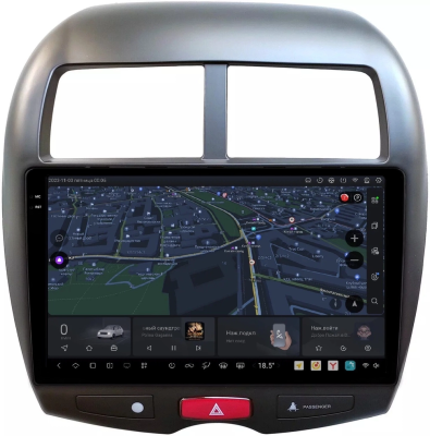 Carmedia OL-1631-MKD-1036-2K-12512-D7 магнитола для Mitsubishi ASX (2010-2016), Peugeot 4008, Citroen C4 Aircross на Android 13 c 12GB, DSP, 4G