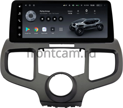 Штатная магнитола Honda Odyssey 3 2003-2008 12.3 дюйма Teyes LUX ONE (Round Corner) 4/32 RM-0600 на Android 10 (4G-SIM, 4/32, DSP, QLed) Mercedes Style