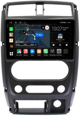 Штатная магнитола Suzuki Jimny 3 2005-2019 Canbox M-Line 2K 4179-9-357 на Android 10 (4G-SIM, 4/64, DSP, QLed)
