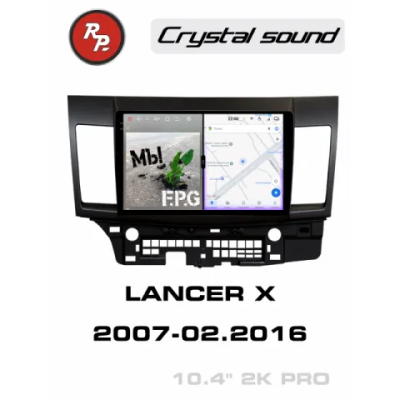 Автомагнитола RedPower 85037PRO для Mitsubishi Lancer X (2007-02.2016)