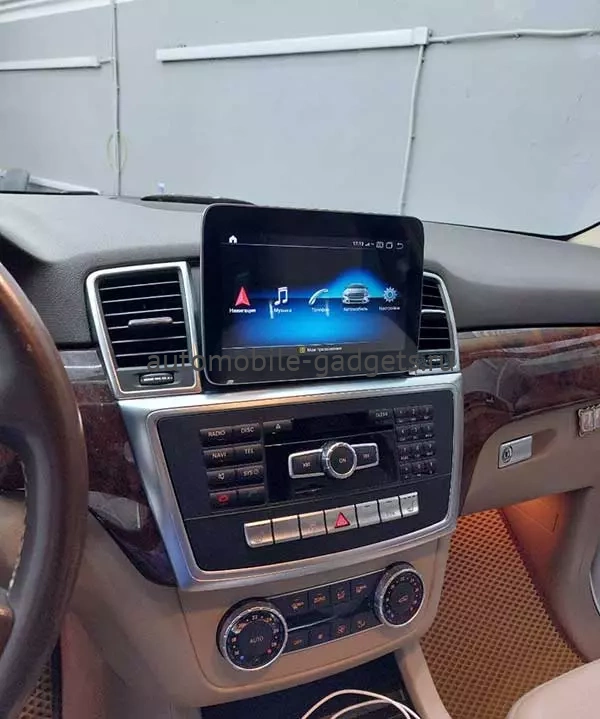 Установка штатной магнитолы Radiola на android для Mercedes-Benz GL-class (X166) 2013-2016 Установка штатной магнитолы Radiola на android для Mercedes-Benz GL-class (X166) 2013-2016