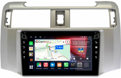 Toyota 4Runner 5 2009-2024 Canbox M-Line 7801-9380 на Android 10 (4G-SIM, 2/32, DSP, IPS) С крутилками