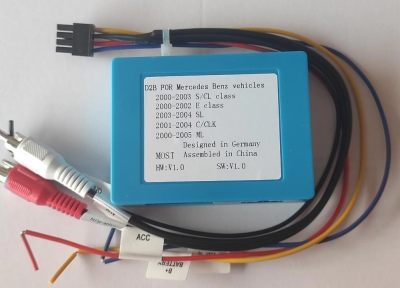 Адаптер штатного аудио-усилителя с оптическим подключением Harman-Kardon (Mercedes-Benz) и BOSE (Porsche) - Carmedia