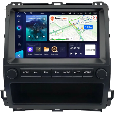 Штатное головное устройство Teyes CC4 Pro 2K 12/256 9.5 дюймов RM-9-0252 для Lexus GX 470 2002-2009 (для авто с монитором, тип 2) на Android 13 (4G-SIM, DSP, QLed, AI)