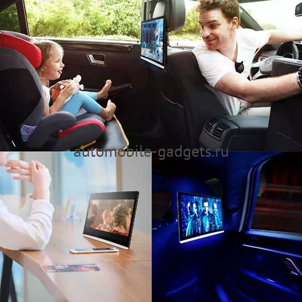 ERGO ER1050AN навесной монитор на подголовник на Android 10 ERGO ER1050AN навесной монитор на подголовник на Android 10