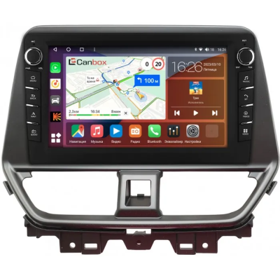 Штатная магнитола Canbox H-Line 7837-10-6001 для Suzuki Baleno 3 2022-2024 на Android 10 (4G-SIM, 4/64, DSP, QLed) С крутилками