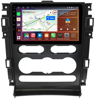 Штатная магнитола Ford Mustang 5 2004-2009 Canbox H-Line 4197-9-0185 на Android 10 (4G-SIM, 8/128, DSP, QLed)