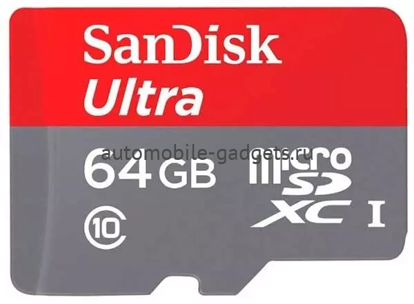 SANDISK MICROSDHC 64GB UHS-I ULTRA