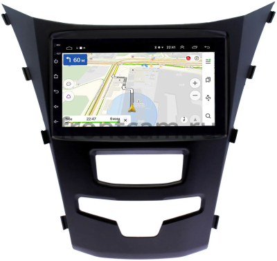 Магнитола в штатное место 2 din SsangYong Actyon 2, Korando 3 2013-2024 Canbox 1.5/32 на Android 10 (RS7-RP-SYACC-67) (173х98) (IPS, DSP, CarPlay)