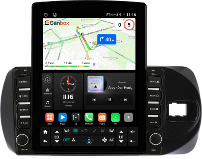 Штатная магнитола Canbox GT095-9374 для Toyota Vitz 3 (XP130) 2014-2020 (Тип 1) на Android 10 (QLed, 2/32, DSP, CarPlay)