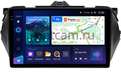 Штатное головное устройство Suzuki Ciaz 2014-2019 Teyes CC3 2K 360 6/128 9.5 дюймов RM-9-1555 на Android 10 (4G-SIM, DSP, QLed)