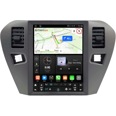 Штатное головное устройство Peugeot 301 2012-2024 (Тип 2) Canbox M-Line (Tesla style) 9.7 дюймов 4/64 5622-1312-263 на Android 10 (4G-SIM, DSP, QLed)