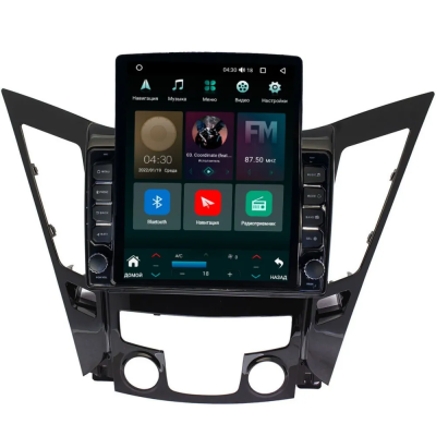 Штатная магнитола Hyundai Sonata 6 (YF) 2009-2014 Canbox PRO-Line 7887-9114 на Android 13 (4G-SIM, 8/256, DSP, QLed, Tesla)