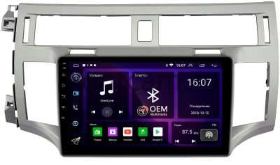 Штатная магнитола Toyota Avalon 3 2005-2009 (серебристый) Canbox RS9-0238 1.5/32 Android 10 (IPS, DSP, CarPlay)