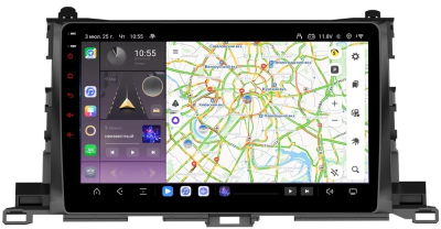 Carmedia OL-1601-PH-1010-12256-TS20 штатная магнитола для Toyota Highlander XU50 2013-2020 на Android 13 c 12GB, DSP, 4G