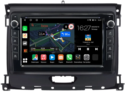Штатная магнитола Ford Ranger 4 2015-2022 Canbox M-Line 7821-9-0930 Android 10 (4G-SIM, 2/32, DSP, IPS) С крутилками