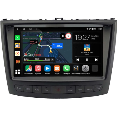 Штатная магнитола Canbox M-Line 4543-10-2649 для Lexus IS 2 2012-2016 (Тип B) на Android 10 (4G-SIM, 2/32, DSP, QLed)