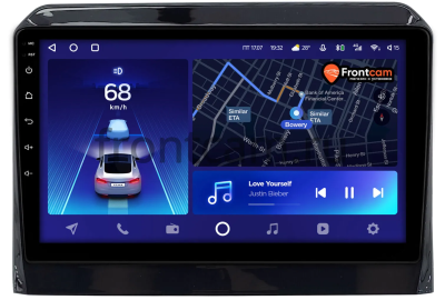 Штатное головное устройство Teyes CC2 PLUS 4/32 9 дюймов RM-9-2106 для Suzuki Xbee 2017-2024 (глянцевая) на Android 10 (4G-SIM, DSP, QLed)