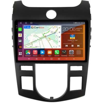 Штатная магнитола Kia Cerato 2 седан, Forte 2008-2013 (с климат-контролем) Canbox EVO 2K 5815-9-413 на Android 14 (4G-SIM, 6/128, DSP, QLed, AI, 360)