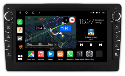 Штатная магнитола Nissan Pixo 2008-2013 Canbox M-Line 7831-9-689 на Android 10 (4G-SIM, 2/32, DSP, IPS) С крутилками