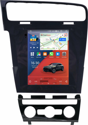 Штатное головное устройство Volkswagen Golf 7 2012-2022 Canbox H-Line (Tesla style) 9.7 дюймов 6/128 5627-1312-2 на Android 10 (4G-SIM, DSP, QLed)