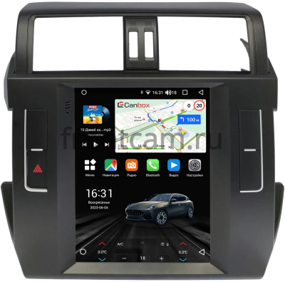 Toyota Land Cruiser Prado 150 2013-2017 Canbox (Tesla style) 9.7 дюймов 2/32 GT096-A22S02 на Android 10 (QLed, DSP, CarPlay)