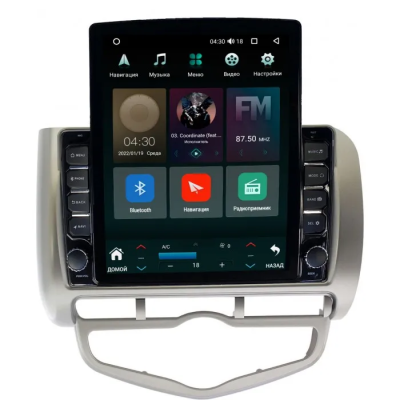 Штатная магнитола Canbox M-Line 5610-9095 для Honda Fit 2001-2008 (правый руль) на Android 10 (4G-SIM, 2/32, DSP, QLed, Tesla)