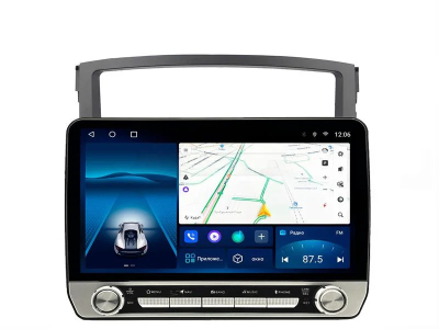 Carmedia OL-9566-KP-BN-9-8128-S10 магнитола для Mitsubishi Pajero IV (2006+), Montero, Shogun на Android 12 c 8GB, DSP, 4G