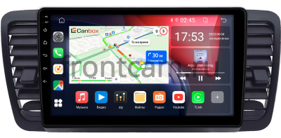 Штатная магнитола Subaru Legacy 4, Outback 3 2003-2009 (для авто с навигацией, левый руль) Canbox RS9-2575 1.5/32 Android 10 (IPS, DSP, CarPlay)