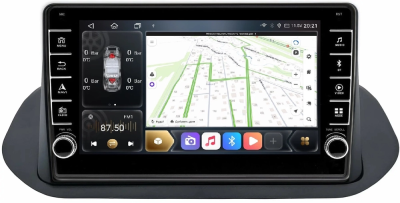 Carmedia SF-1670A-Q (крутилки) штатная магнитола для Nissan Rogue T33, X-Trail T33 2020+ на Android 12 c 6GB, DSP, 4G