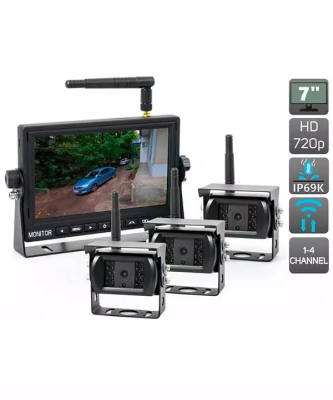 Беспроводной HD комплект для грузового транспорта (3 камеры+монитор) AVS1106M + 3 x AVS111CPR Видеокамера
