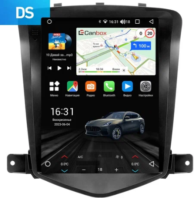 Штатное головное устройство Chevrolet Cruze 2008-2012 Canbox M-Line (Tesla style) 9.7 дюймов 2/32 5620-1312-49 на Android 10 (4G-SIM, DSP, QLed)