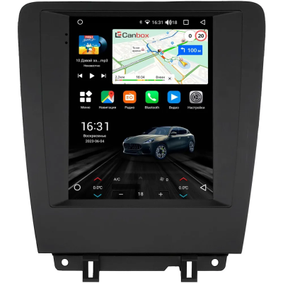 Ford Mustang 5 2009-2014 Canbox (Tesla style) 9.7 дюймов 2/32 GT096-1312-112 на Android 10 (QLed, DSP, CarPlay)