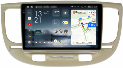 Штатное головное устройство Kia Rio 2 2005-2011 Teyes CC4 Pro 2K 8/128 9.5 дюймов RM-9226 на Android 13 (4G-SIM, DSP, QLed, AI)