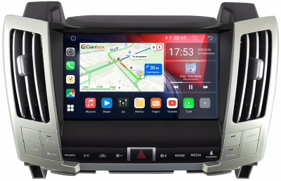 Штатная магнитола Lexus RX 300, RX 330, RX 350, RX 400h 2003-2009 Canbox RS9-1626 1.5/32 Android 10 (IPS, DSP, CarPlay)
