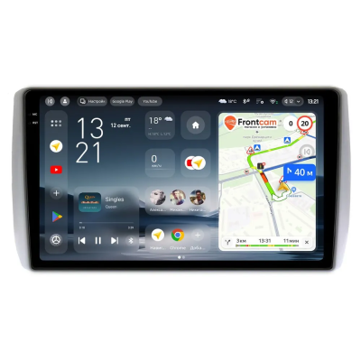 Штатное головное устройство Teyes CC4 Pro 2K 8/128 9.5 дюймов RM-9-6683 для Toyota Ist 2 2007-2016 на Android 13 (4G-SIM, DSP, QLed, AI)