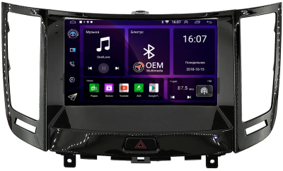 Штатная магнитола Canbox RS9-1389 для Infiniti FX50 (S51), FX37 (S51), FX35 (S51), FX30d (S51) 2008-2013 (для авто без кругового обзора) на Android 10 (IPS, DSP, CarPlay)