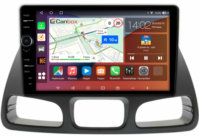 Штатная магнитола Toyota Town Ace Noah 1998-2001 Canbox H-Line 7853-10-0555 на Android 10 (4G-SIM, 4/64, DSP, QLed)