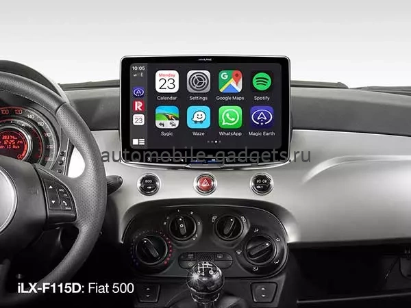 Alpine iLX-F115D Halo 11 универсальная 1 DIN магнитола