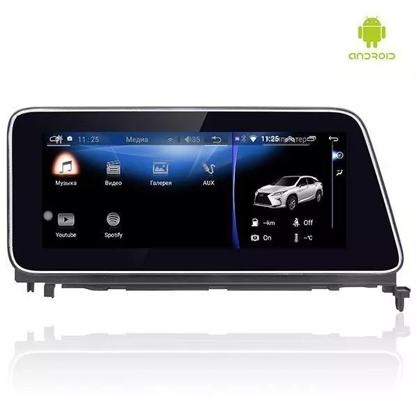 Навигационный блок для Lexus RX 2015+ Radiola RDL-RX на Android 10 (Замена заводского монитора 6,5-8,0)