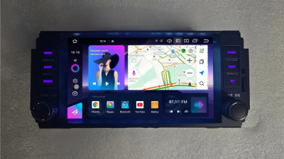 Carmedia MKD-7146-A7 штатная магнитола для Jeep, Dodge, Chrysler на Android 14 с 4Gb, DSP