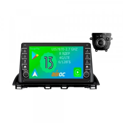 Штатная магнитола Airoc AB-2407 для Mazda 3 BM 2013-2018
