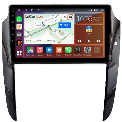 Штатная магнитола Toyota Ipsum (M20) 2001-2009 (Тип A, черная, глянцевая) Canbox Logic-i3 5721-9-2157 на Android 11 (4G-SIM, 4/64, DSP, 360, QLed)