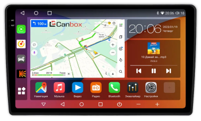 Штатная магнитола Canbox M-Line 2K 4178-10-1952 для Citroen C5 2 2007-2017 на Android 10 (4G-SIM, 4/64, DSP, QLed)
