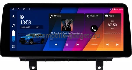 Audi A3 (8V) 2012-2020 12.3 дюйма Canbox H-Line 7813-0007 на Android 10 (4G-SIM, 4/32, DSP, QLed) BMW Style