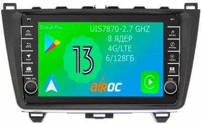 Штатная магнитола Airoc AB-2415 для Mazda 6, 2009-2012